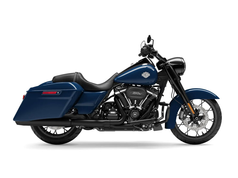 Lackierung Bright Billiard Blue Road King S Harley-Davidson 2023 Hot Stuff H-D Salzburg