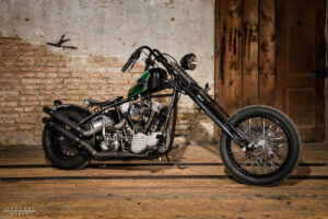 Custom Bike Shovelhead Hot-Stuff Harley-Davidson