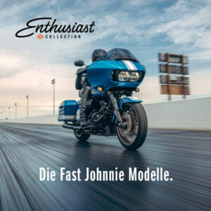 Fast Johnnie Modelle in Celestial Blue Harley-Davidson