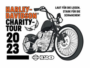 Charity-Tour 2023 Harley-Davidson Spenden sammeln