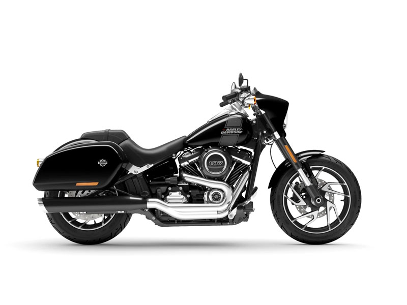 Vivid Black Lacksatz Sport Glide 2024 Harley-Davidson