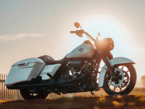 Bikes Harley-Davidson Road King White Onyx Pearl Lackierung 2024